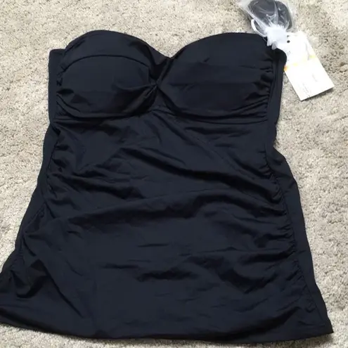 Anne cole  tummy control tankini top. NWT