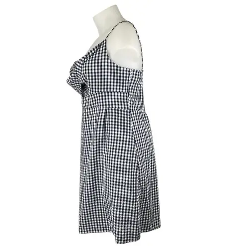 LOFT Womens Black White Checkered Sleeveless Cami Camisole Mini A