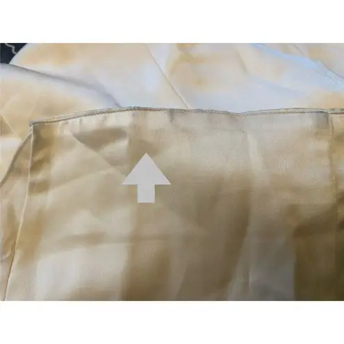 Lavish Lice Lavish Alice Golden Yellow Cowl Neck One Shoulder Ruched Gown, A32