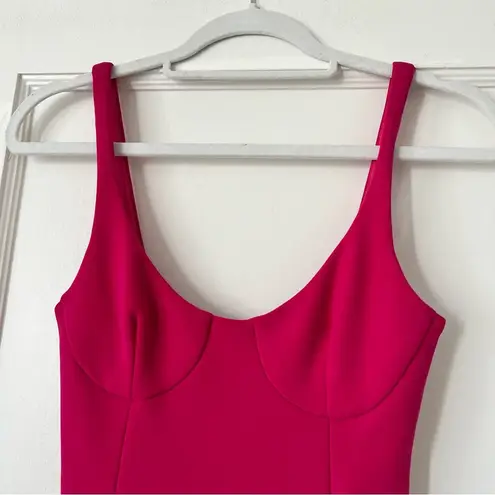 Bec & Bridge Amelie Mini Dress Magenta Bodycon Barbie Bachelorette Party GNO 2