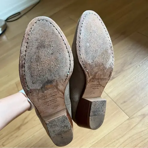 Zadig & Voltaire Chelsea Boot Beige Suede Leather
Biker Yellow Inserts Back Zip