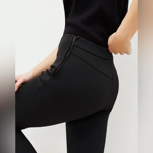 MM.LaFleur The Shaw Pant Scuba Black 0 Ankle High Rise Minimalist Work Career