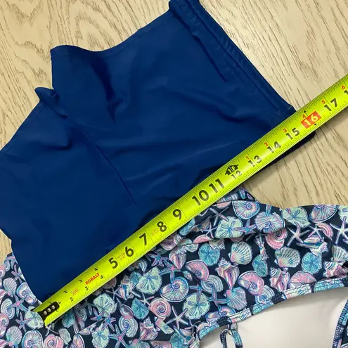 Simply Southern  Blue and Pink Two Piece Swim Set