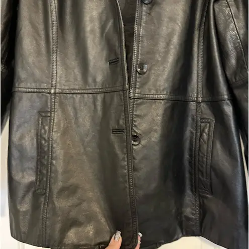 wilson's leather Colebrook & Co leather women’s jacket large