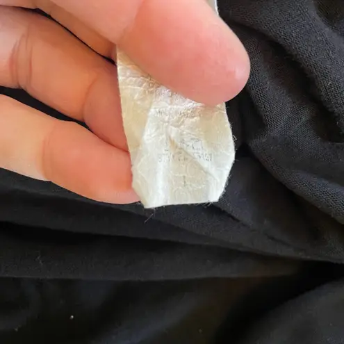 Y2K Du North Designs Floral Raglan Top Long Sleeve Black Comfy Casual Size L Size L