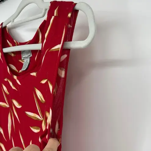 Jane Ashley Vintage 90s Sheath Maxi Dress Sz L Boho Coastal Resortwear Y2K Retro