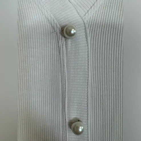 LNA x Revolve Chili Dress in White size Small New with tags Ribbed