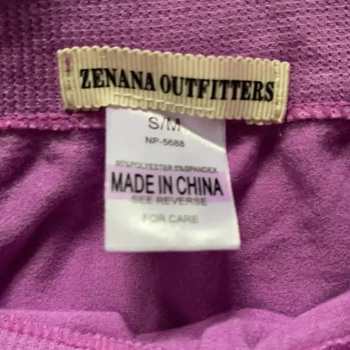 Zenana Outfitters Lilac Leggings Size S/M