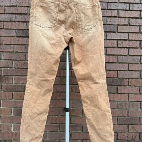 Pilcro and the Letterpress Anthropologie Script Corduroy Pants Jean Tan Size 30