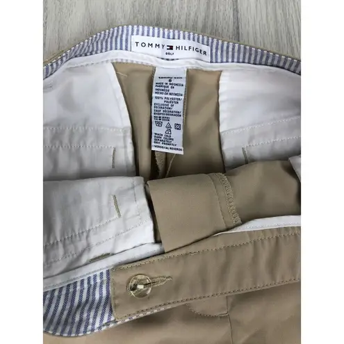 Tommy Hilfiger  Golf Women’s Khaki Size 8 Polyester Golf Chino Shorts