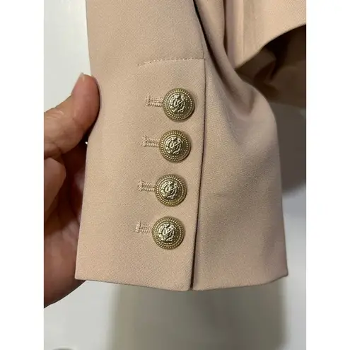 Generation Love Penn Crepe Cropped Blazer Latte Size XXL NWT