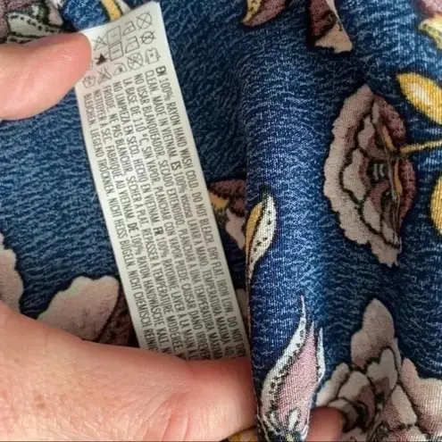 NWT Forever 21 Paisley BoHo sleeve dress size S thumbnail 8