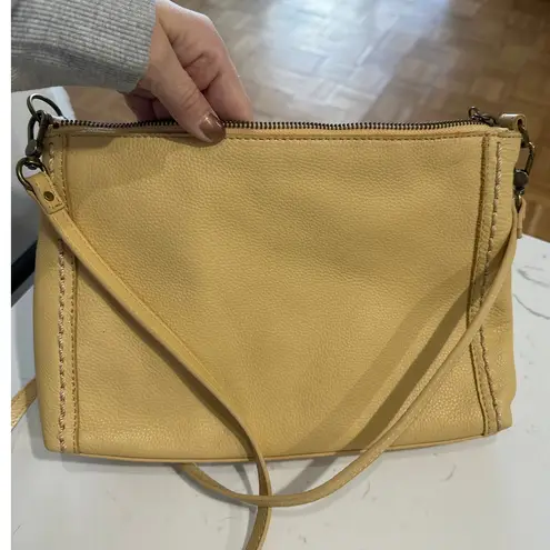The Sak Butter Yellow The Lumi Crossbody Leather Bag, NWOT