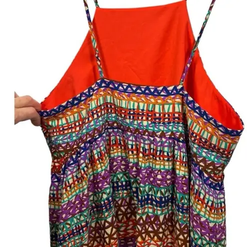 CeCe  Annabelle Colorful Striped Maxi Sun Dress Size 6 Resortwear Vacation Travel - Image 8