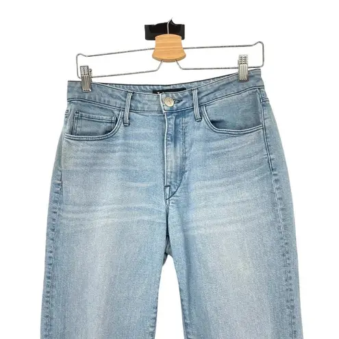 3x1 W3 Higher Ground Jeans Slim Crop Medium Denim Holden Wash Blue Size 27 - Image 4