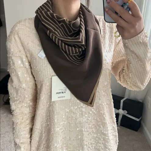 TOTEME Geometric silk 100% Scarf