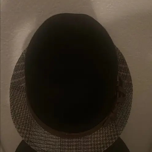 Elegant Black and Brown Fedora Hat