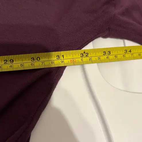 Zenana Outfitters Soft Purple Cardigan - Size M Plum Open Front Side Pockets Top