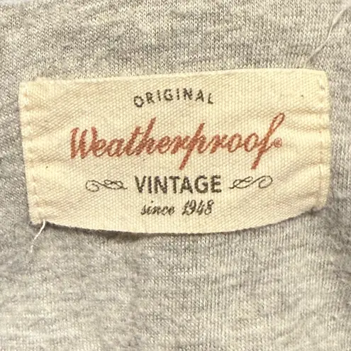 Weatherproof Vintage Original 1/4 Zip Pullover Fleece Sweatshirt Blue Medium