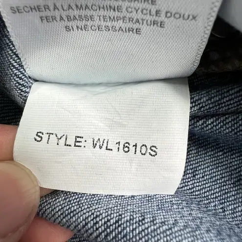 Wash Lab Women's Denim Maxi Skirt Blue Size 29 Style WL1610S Long Jean Y2K Boho