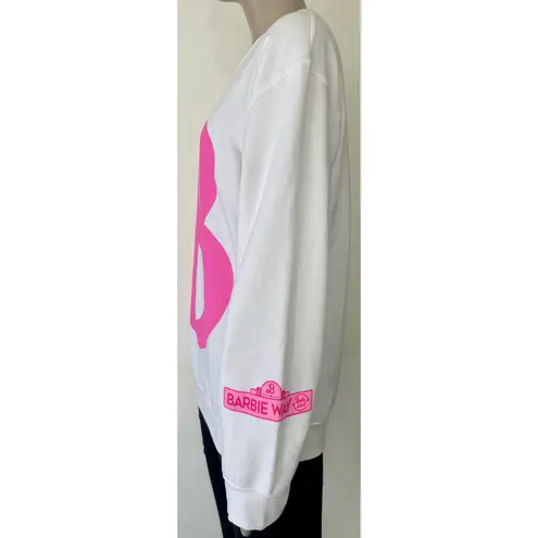 Barbie Mattel Barbie Logo Pullover Sweatshirt NWT!