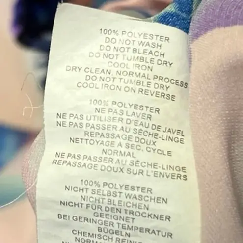 Boohoo  Womens Multicolor Floral Wrap Tie Long Sleeve Mini Skater A-line Dress 14