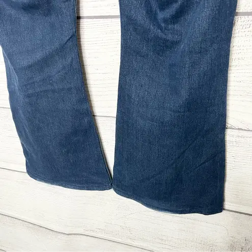Seven7 Classic Medium Wash Flare Jeans Size 14