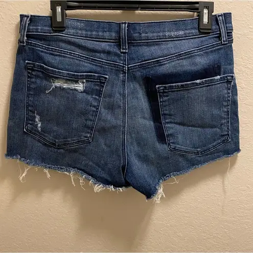 J Brand  Mid Rise Distressed Cut Off Jean Short In Razed Gone Size 29