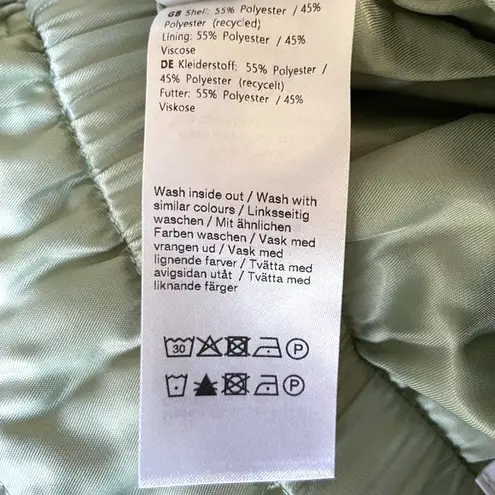 Samsoe Samsoe New Quilted Paperbag Waist Ember Shorts Vineyard Green