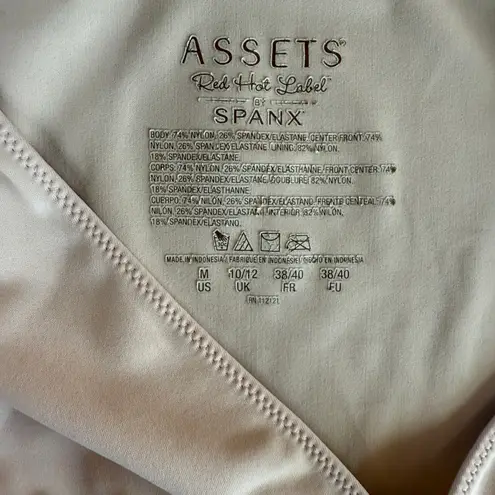 Spanx Assets by  Red Hot Cheetah Full Slip Slimming Shapewear Dress Size Medium