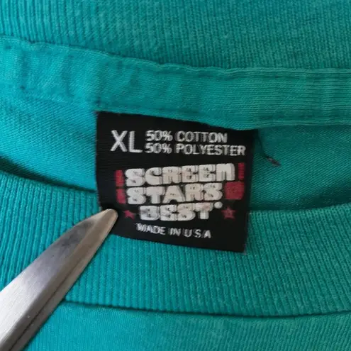 90s Vintage Distressed I'm Not Over The Hill T Shirt Single Stitch Funny Humor Size XL