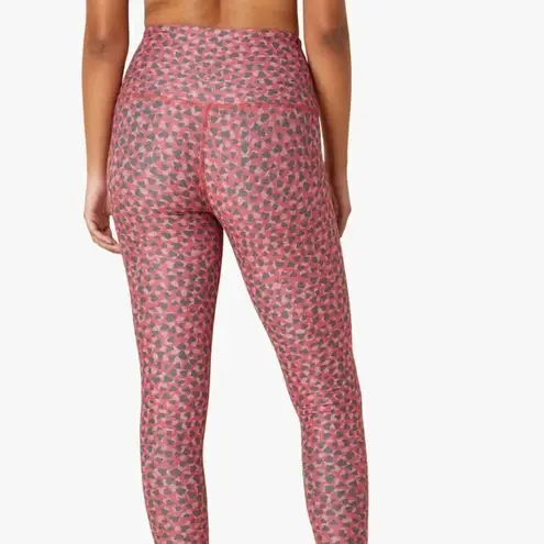 Beyond Yoga NEW Caught In The Midi High-Waisted Leggings Heart Print Size XS - Image 5