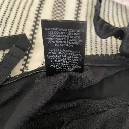 Smart & Sexy Black Ruffled Lingerie Chemise size Medium Mini Dress Dark Romantic