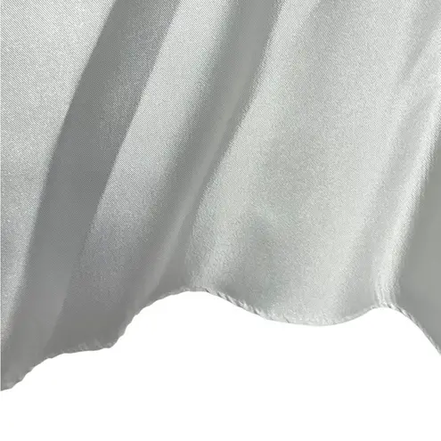 XScape Embellished Embroidered Mikado Party Dress White Gold Size 2 EUC