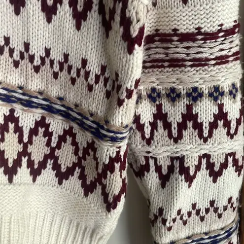 Rag and Bone  Willow Fair Isle Wool Cardigan