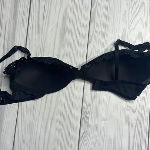Natori Pure Luxe Contour Bra Black Wireleas bra 32D