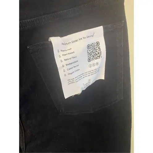 Triarchy NWT Ms. Hawn High Rise Crop Loose Skinny in True Black Size 31