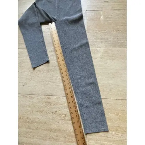 Alexander Wang Premium Knit Pants Heather Grey Casual Loungewear size S