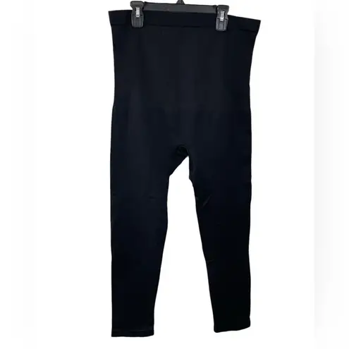 Shapermint Essentials High Waisted Shaping Leggings Black Plus Size 2X