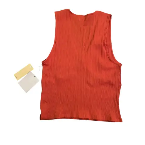 Nation Ltd NWT Anthropologie Leticia Halter Tank | Ginger Terra Cotta | XL