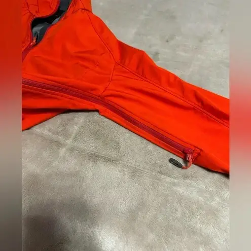 Mammut Jacket Women’s Size XS Red Orange Athletic Windbreaker