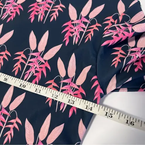 Acacia Swimwear Sz L Heliconia Ehukai Rashguard Surf Suit Blue Floral Size L