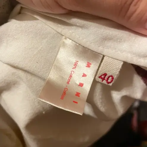 MARNI COLOR BLOCK COTTON DRESS Size 4