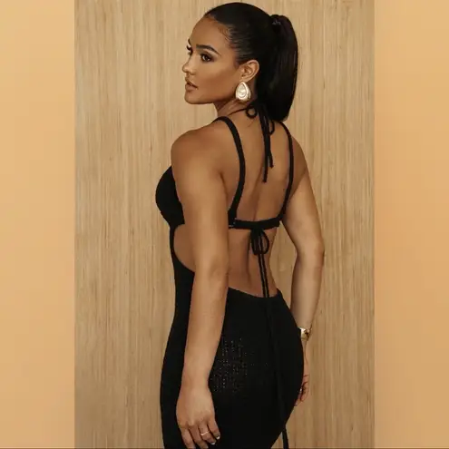 JLUXLABEL Serenity Cutout Knit Dress