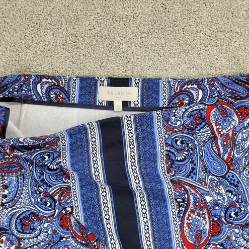Talbots ‎ Womens Skirts 12 Green Blue Paisley Pencil Straight Stretch Lot of 2 - Image 14