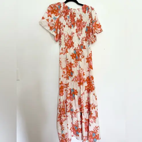 Zesica maxi floral dress size small NWT fit and flare boho hippie lagenlook