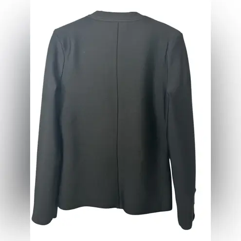 Karen Millen Black Military Knit Blazer with Gold Buttons NWT