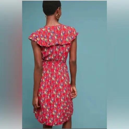 Maeve Anthropologie | Rosalia Faux Wrap Dress, Size 2