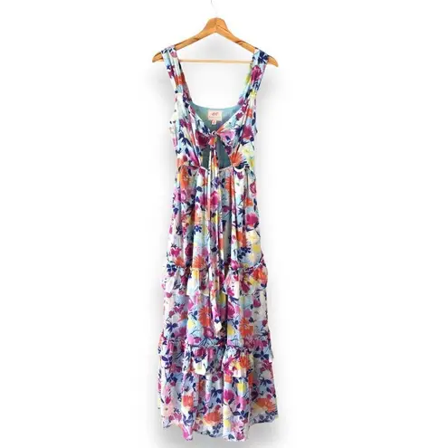 Banjanan Serafina Dress in Fiesta Sky Blue Blue Size M