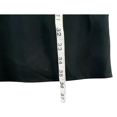 Carole Little Dress 10P Black Beaded Lace Spaghetti Strap Drop Waist Whimsygoth